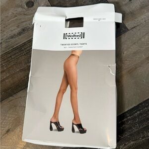 Wolford Twenties Econyl Fishnet Tights Umber S NIB